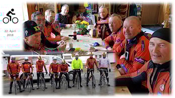 Første felletur 2018.